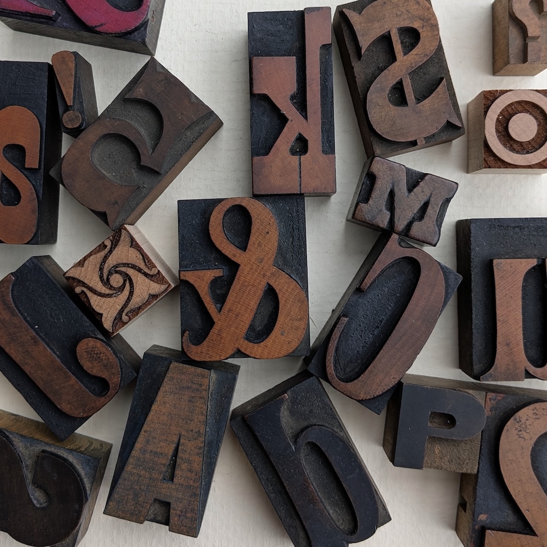 Letterpress Essentials: Wood Type