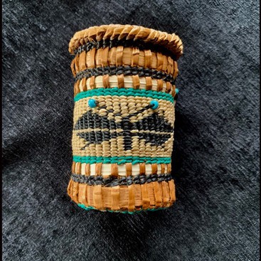 Basketry: Small Cedar Picture Basket