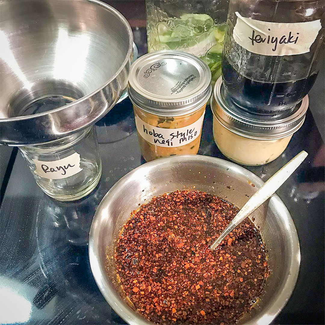 Seven Sauces for a Japanese Tasting Menu
