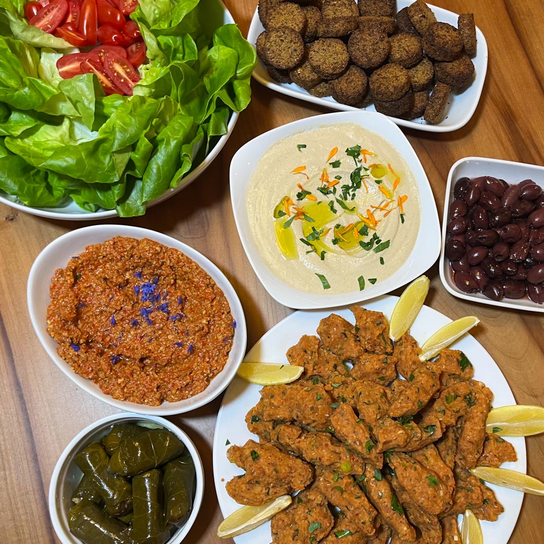 Falafel and Small Bites from Around the Mediterranean