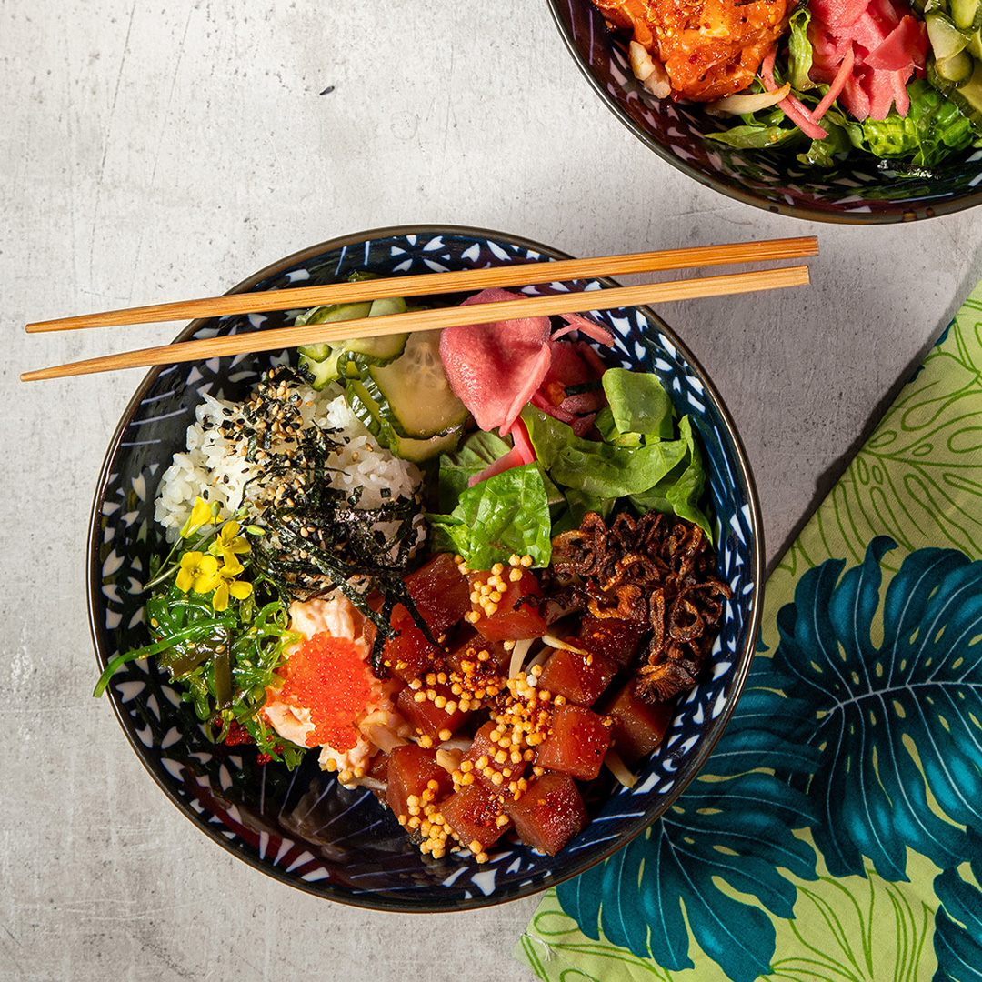 Hawaii-Style Summer Poke Bowls
