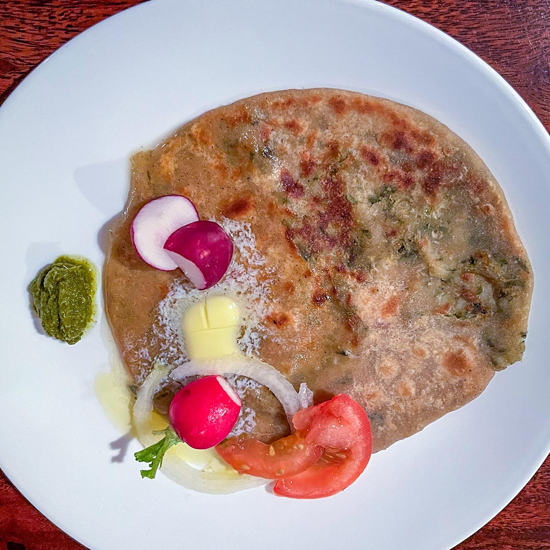 Parathas with Pallavi