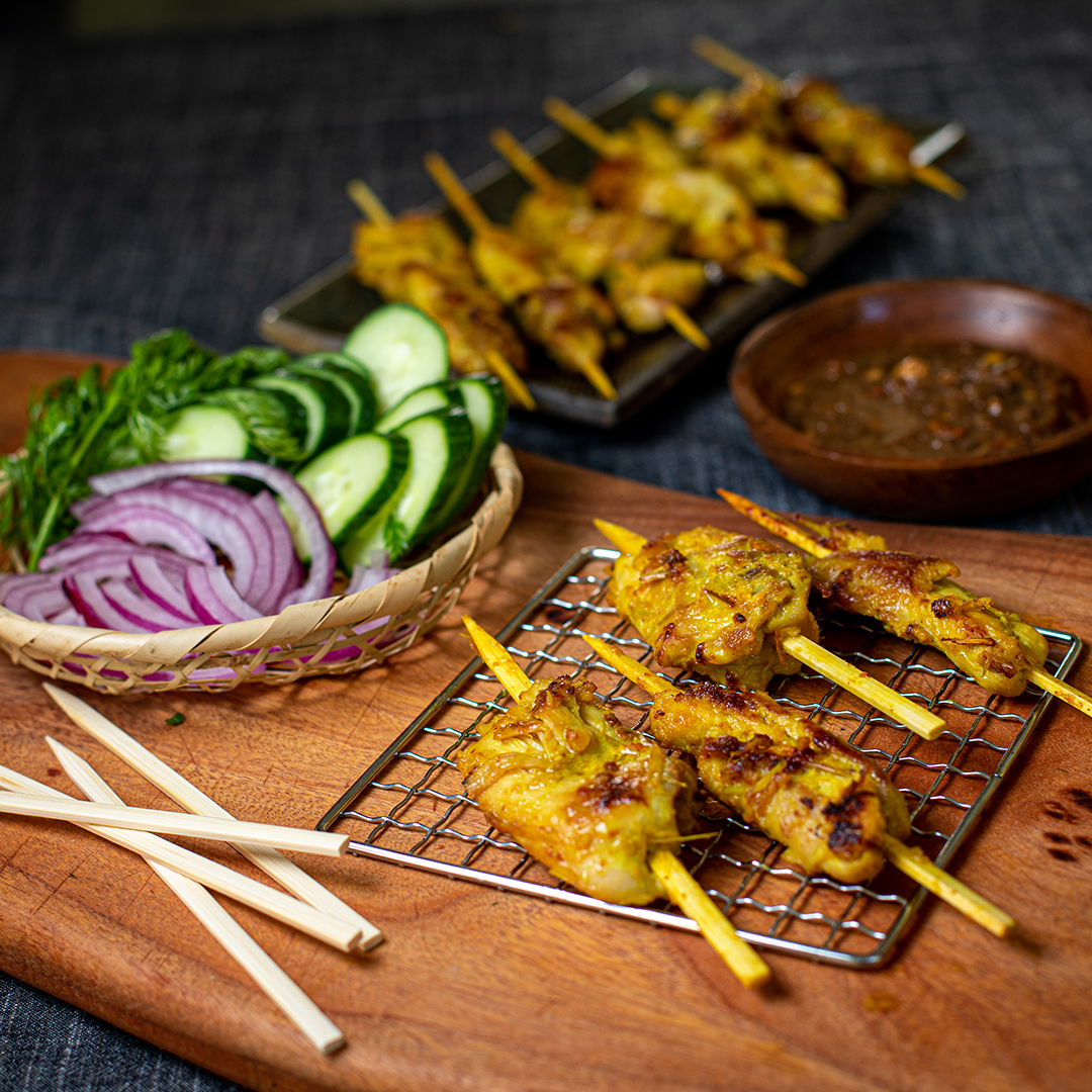 Thai Street Food: Satay Skewers