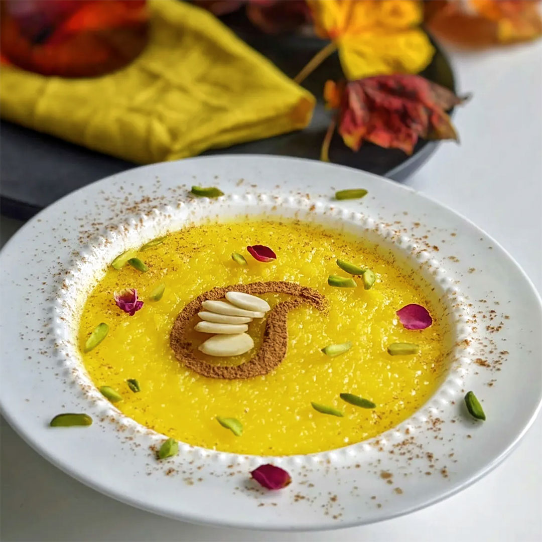 The Persian Table in Fall