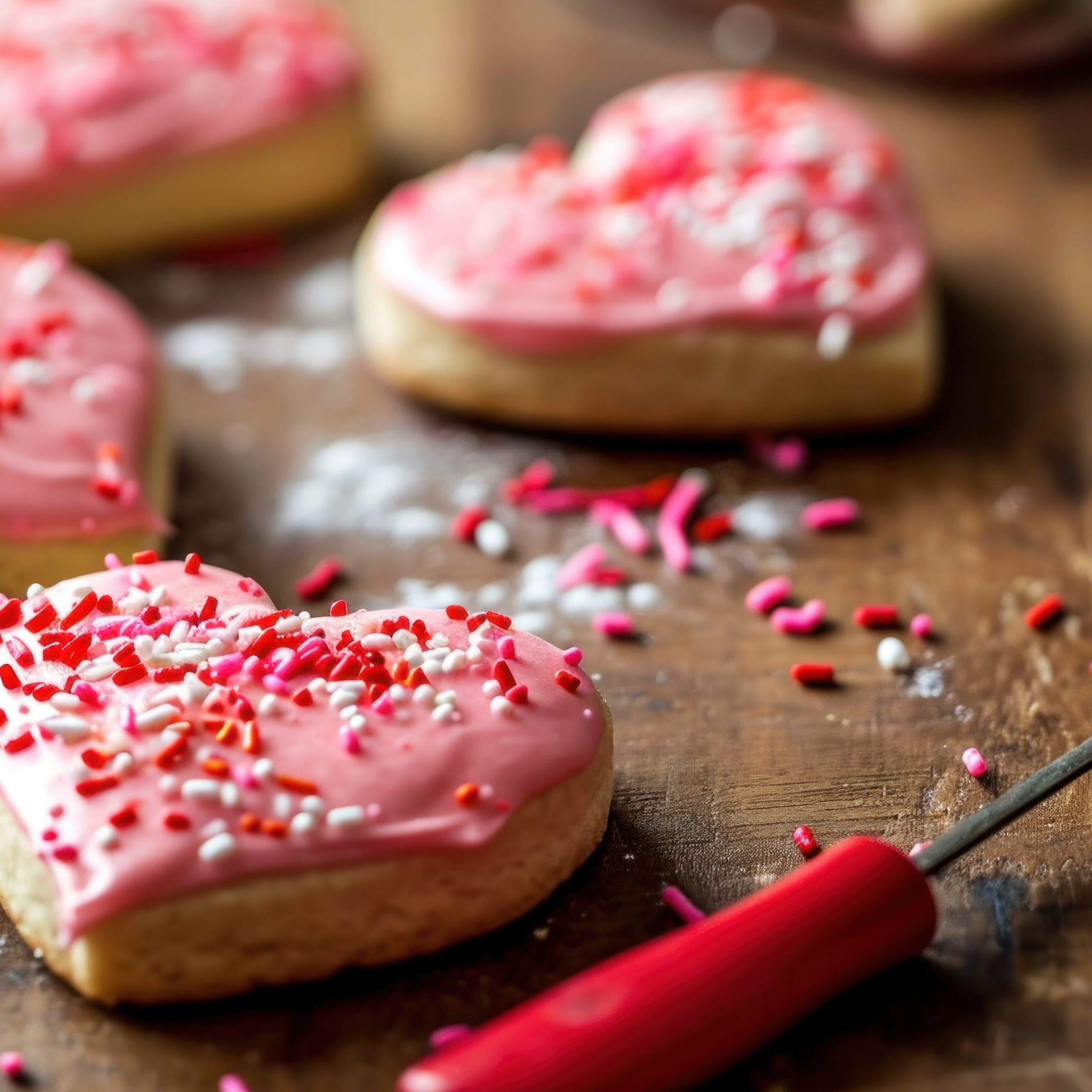Valentine Sugar Cookies