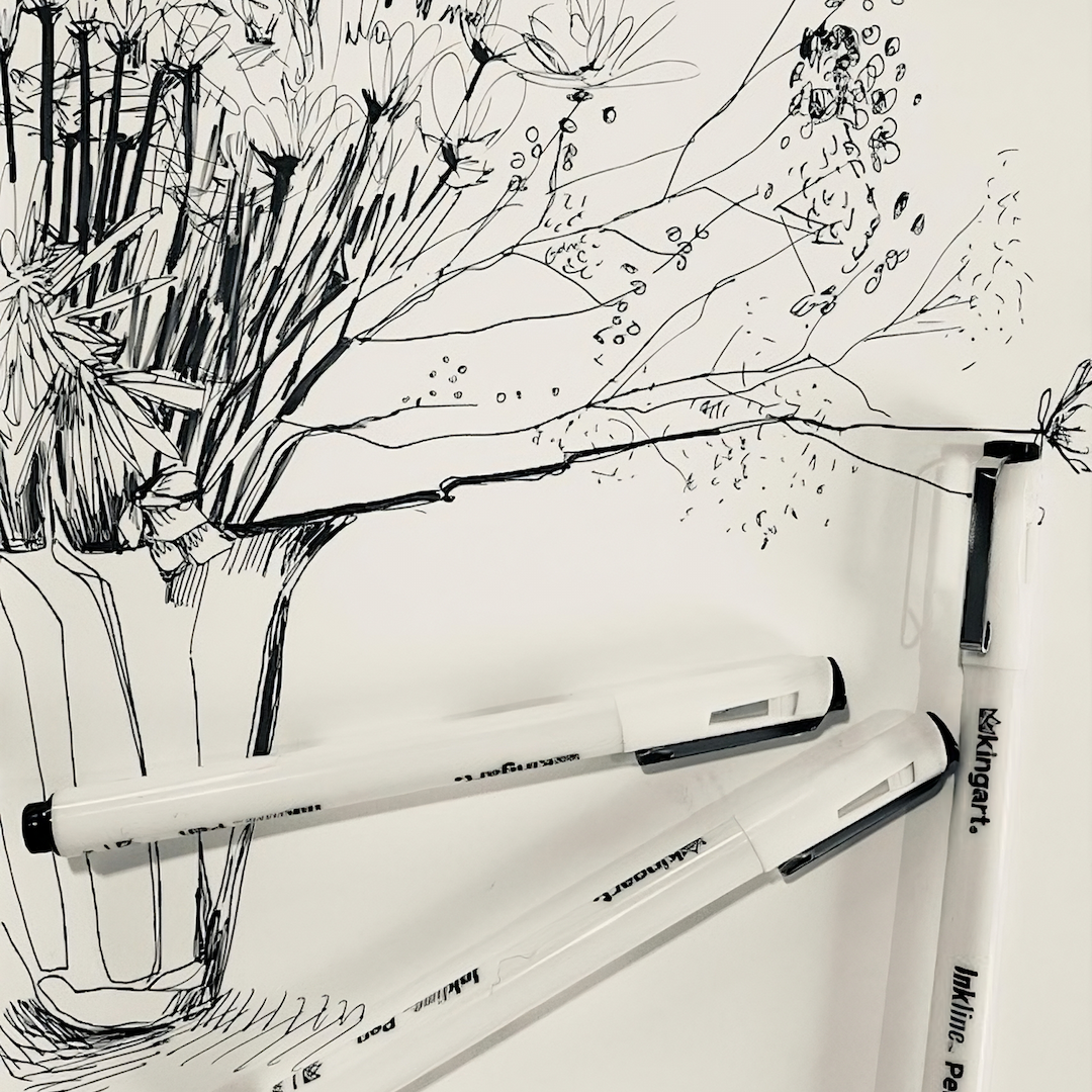 Drawing with Pen and Ink