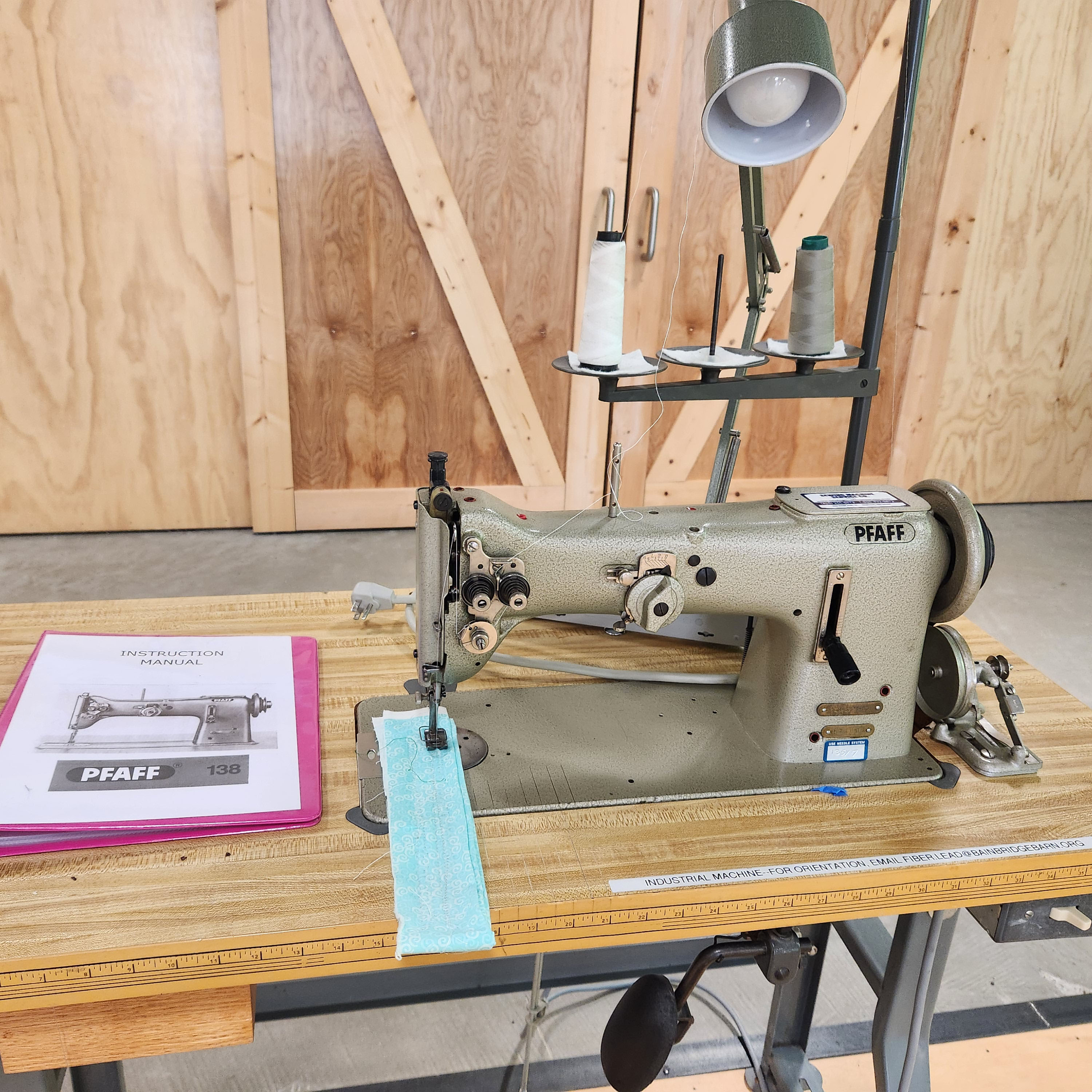Industrial Sewing Machine Orientation