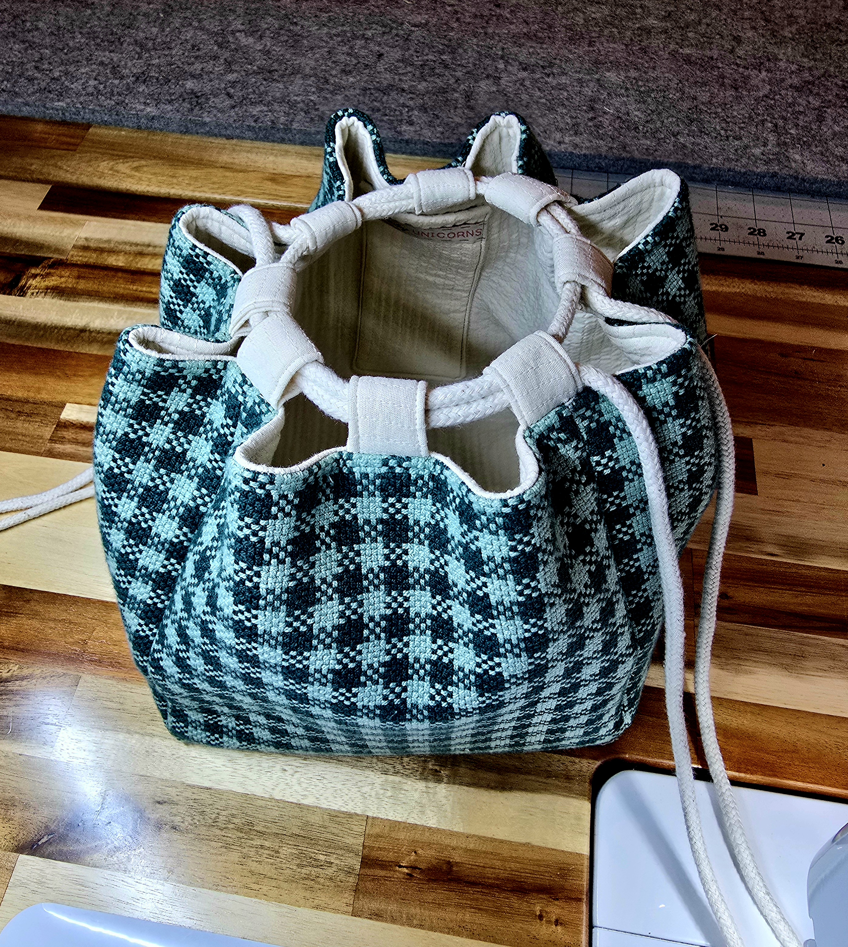 Make your Woven Cloth into a Rice Bag