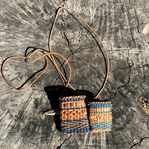 Cedar Amulet Pouch