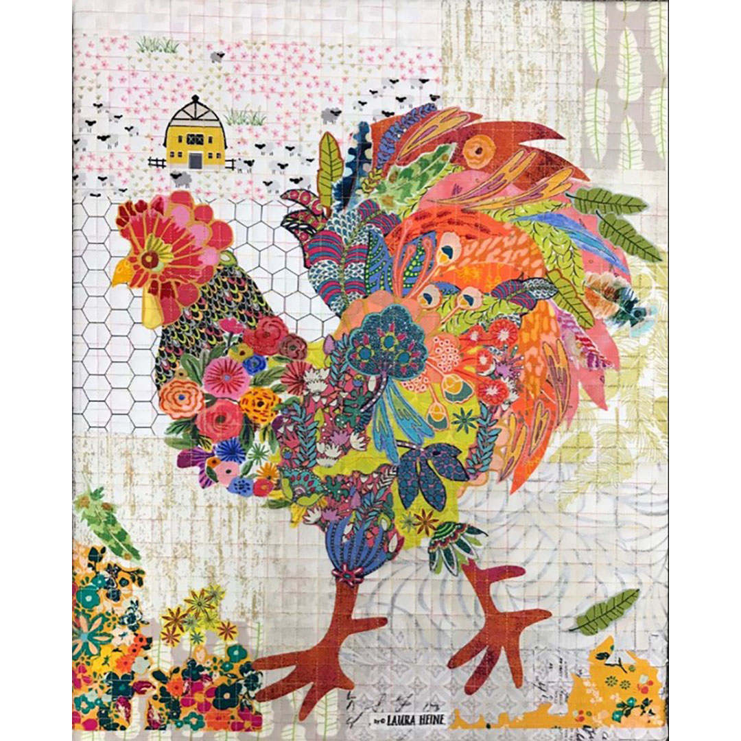 Fabric Collage with the Laura Heine Method