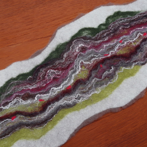 Felted Wool Table Art