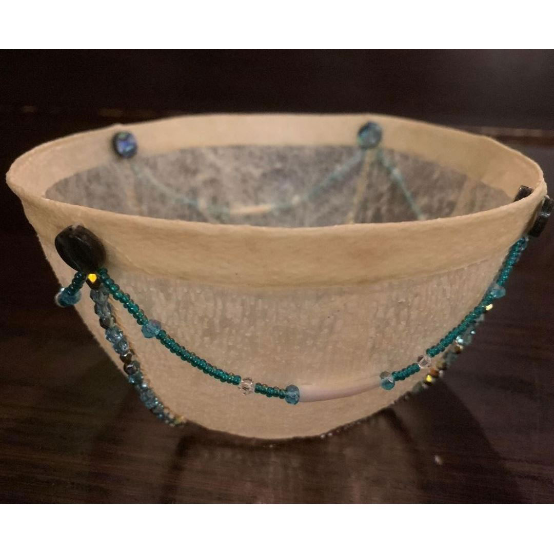 Fish Skin Basket With Audrey Armstrong
