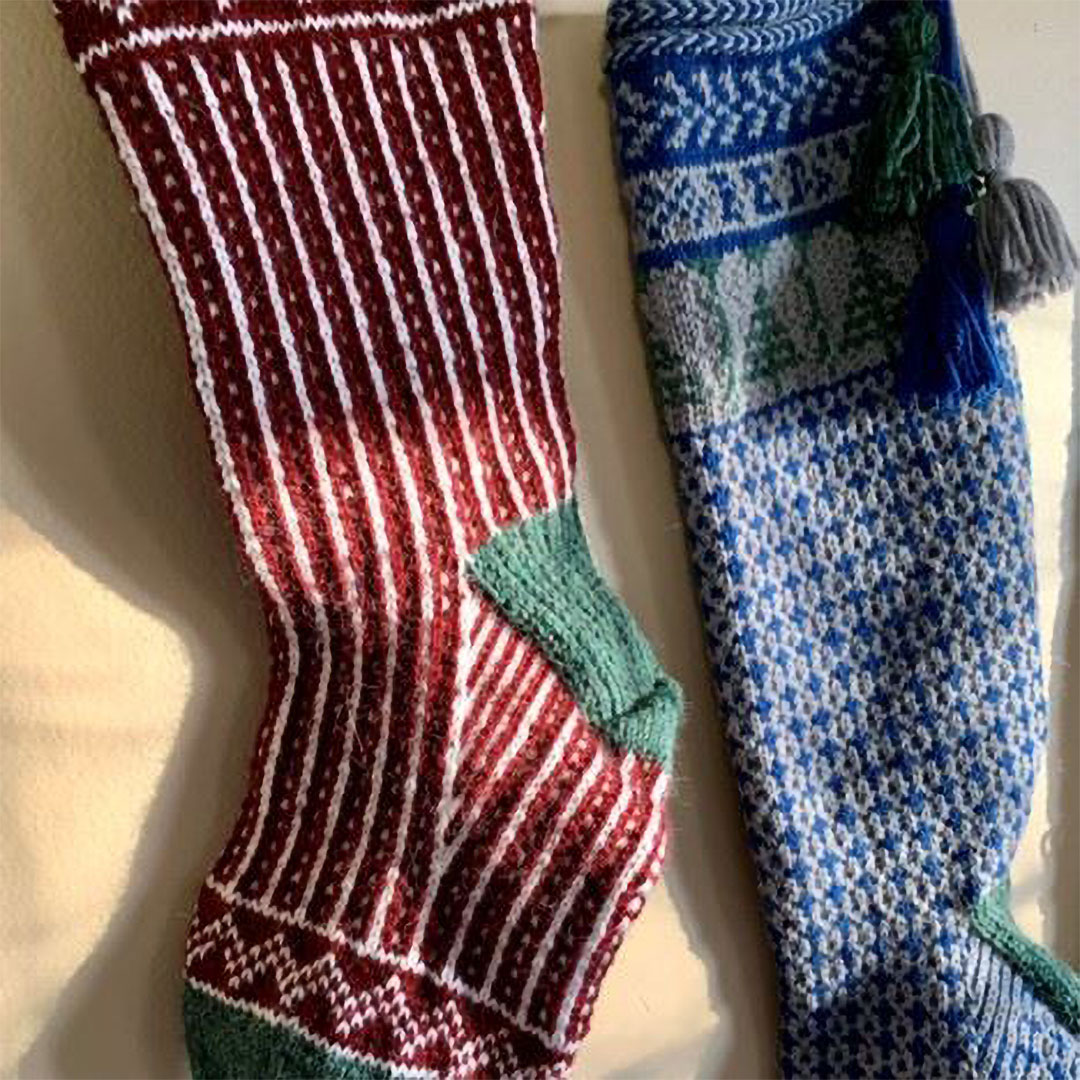 Knitting: Custom Colorwork Stockings
