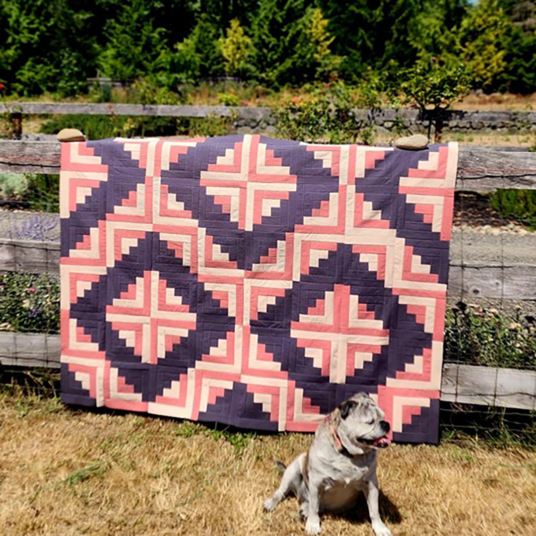 Make a Log Cabin-Style Quilt