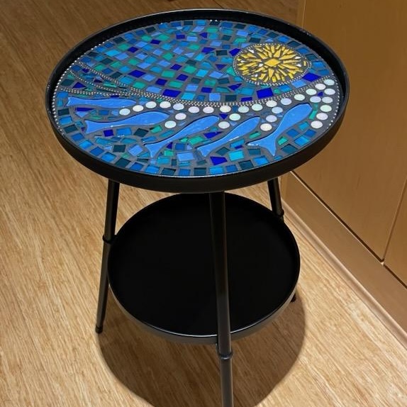 Glass Mosaic: Table It!