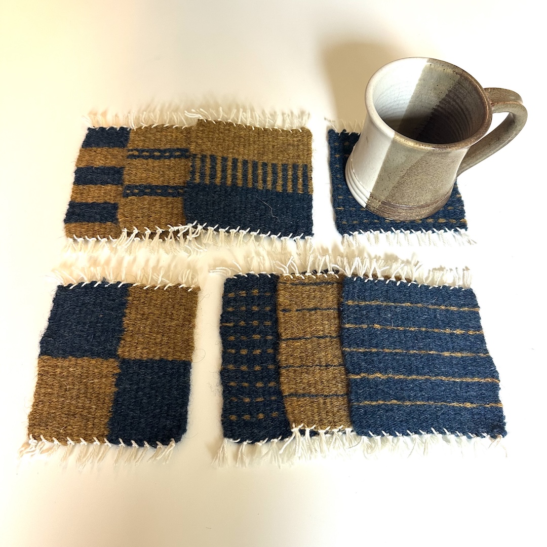 Mug Rug on the Rigid Heddle Loom