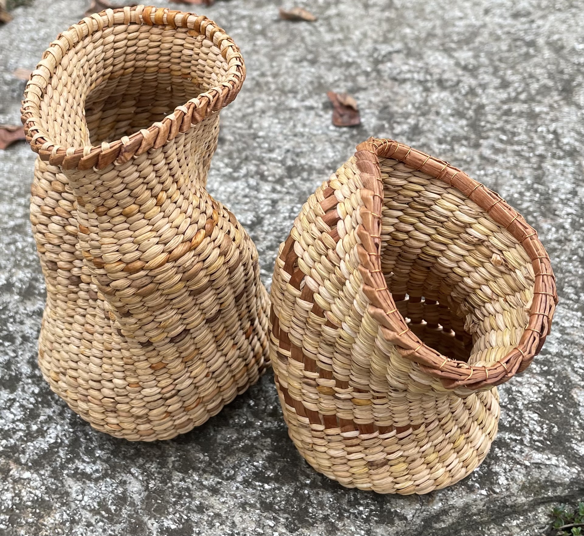 Sculptural Sweetgrass Basket with Polly Sutton