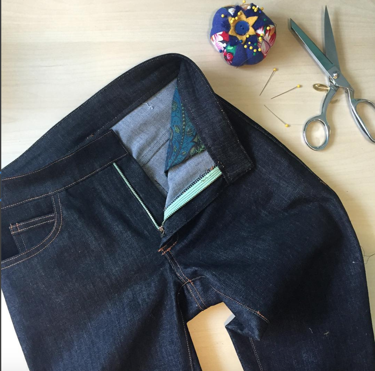 Sew Your Own Jeans with Lladybird