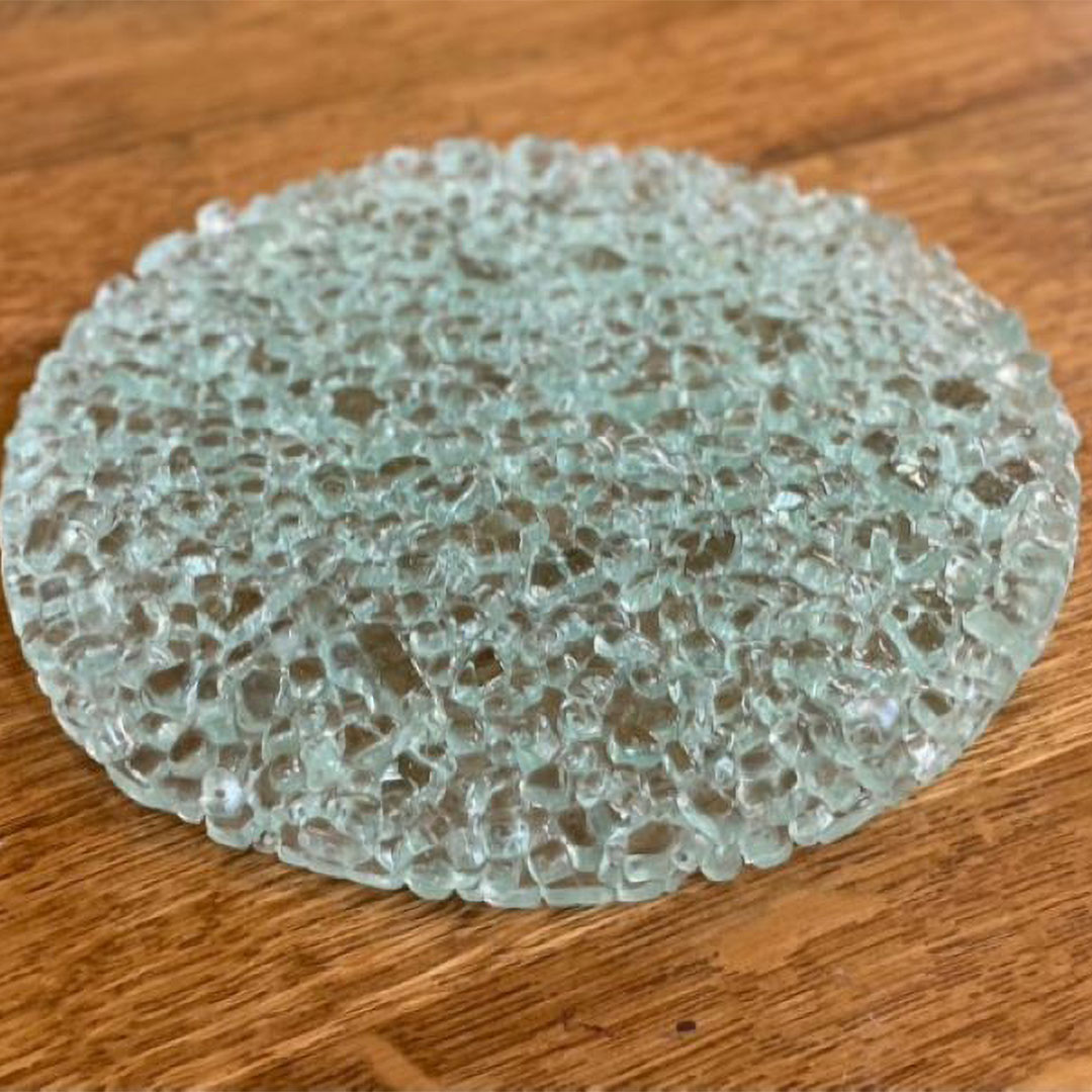 Turn Recycled Glass into an Art Glass Trivet