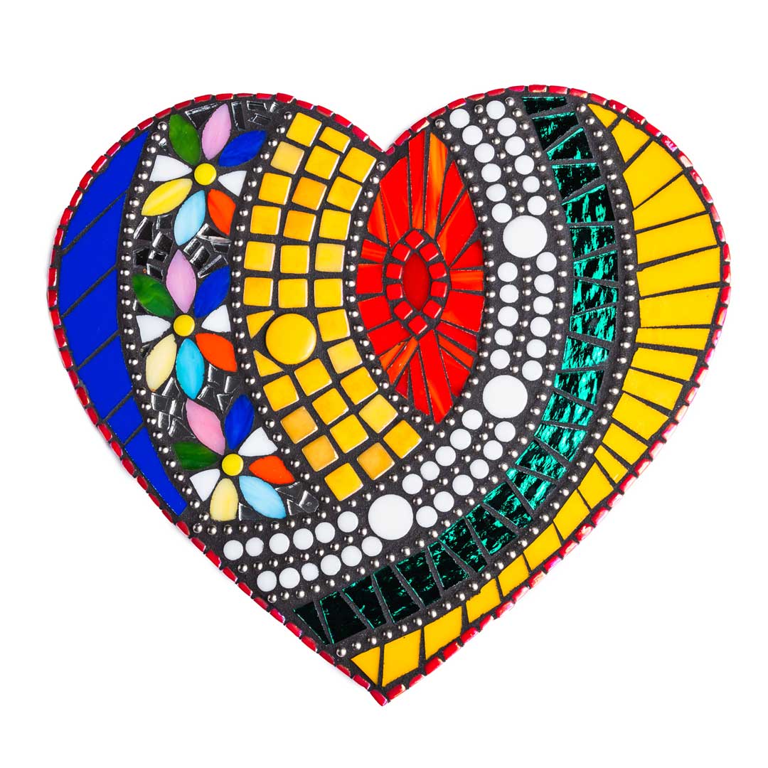 Glass Mosaic: Hearts to Love!