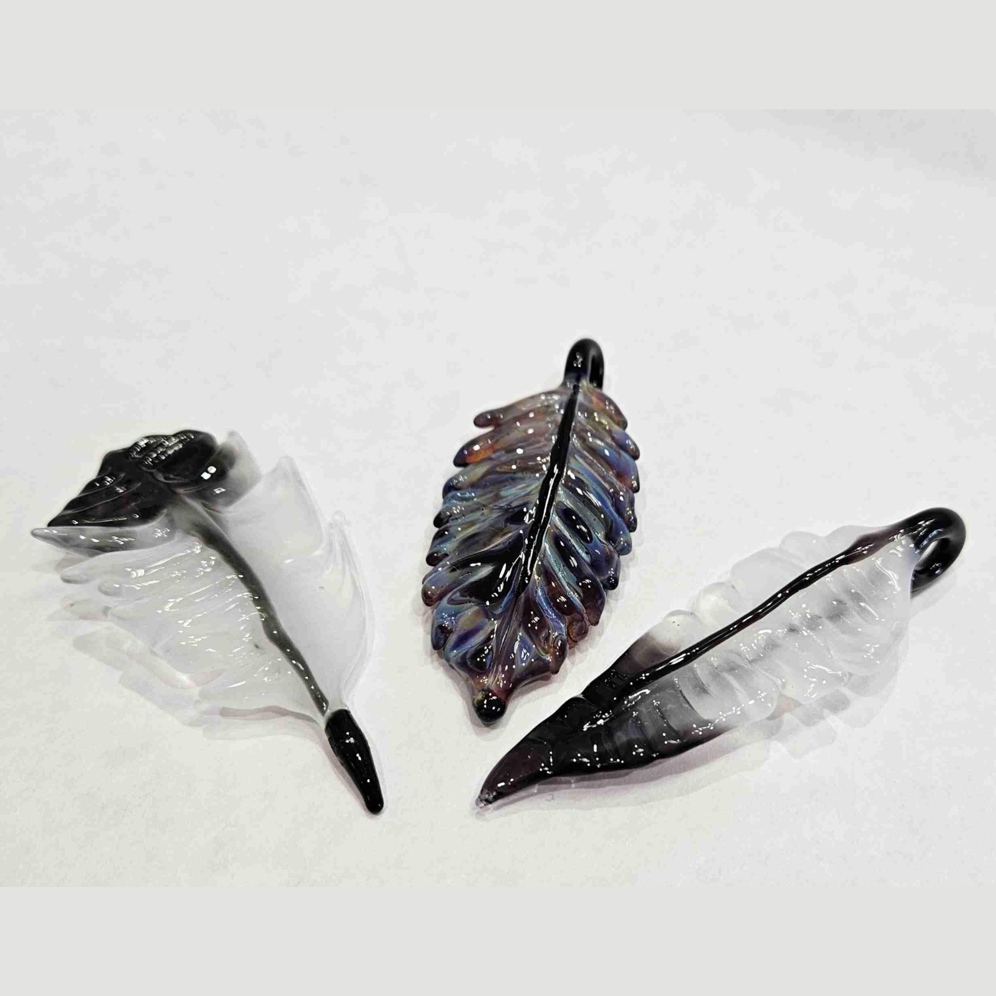 Intro to Boro Pendants: Feathers