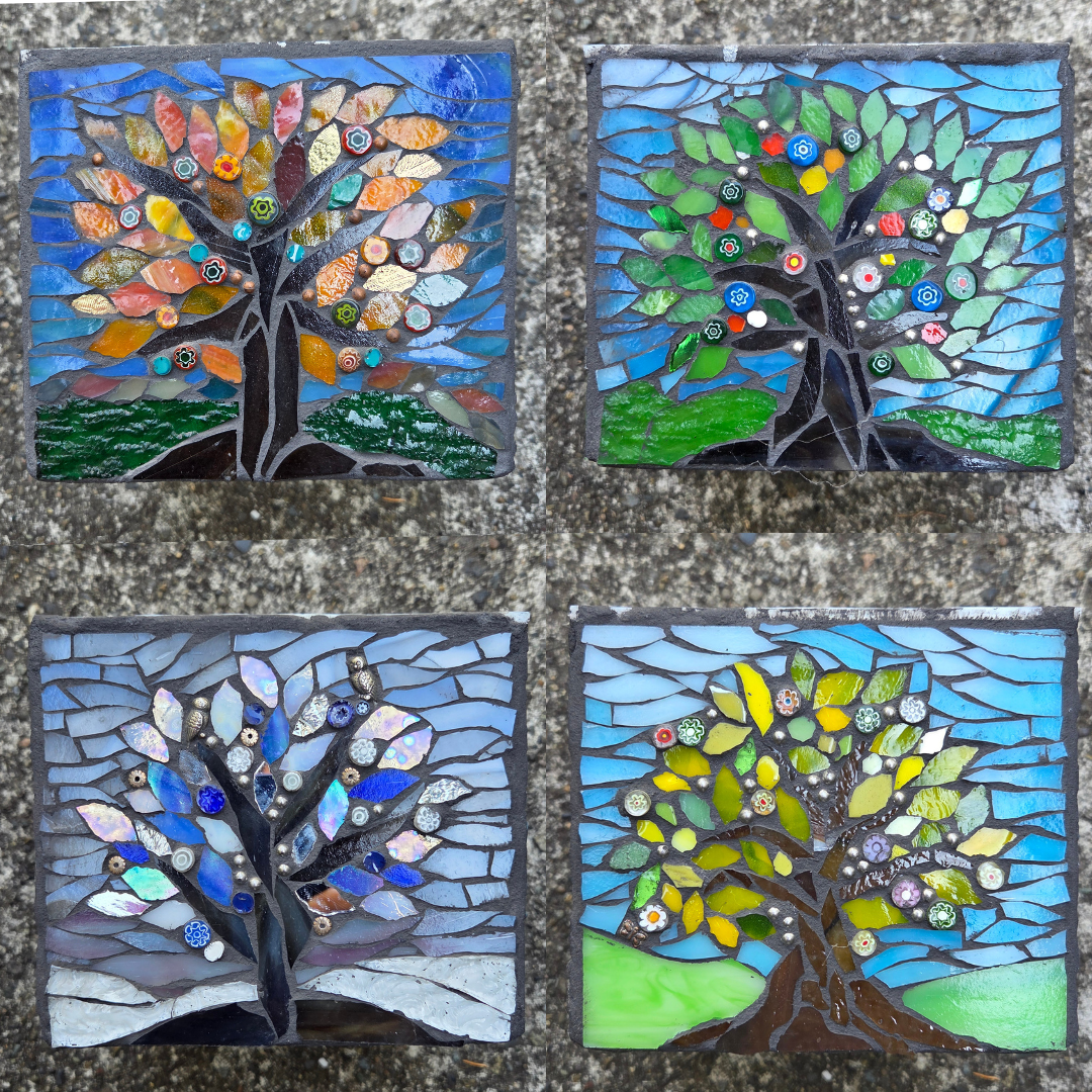 Mosaic Four-Seasons Box