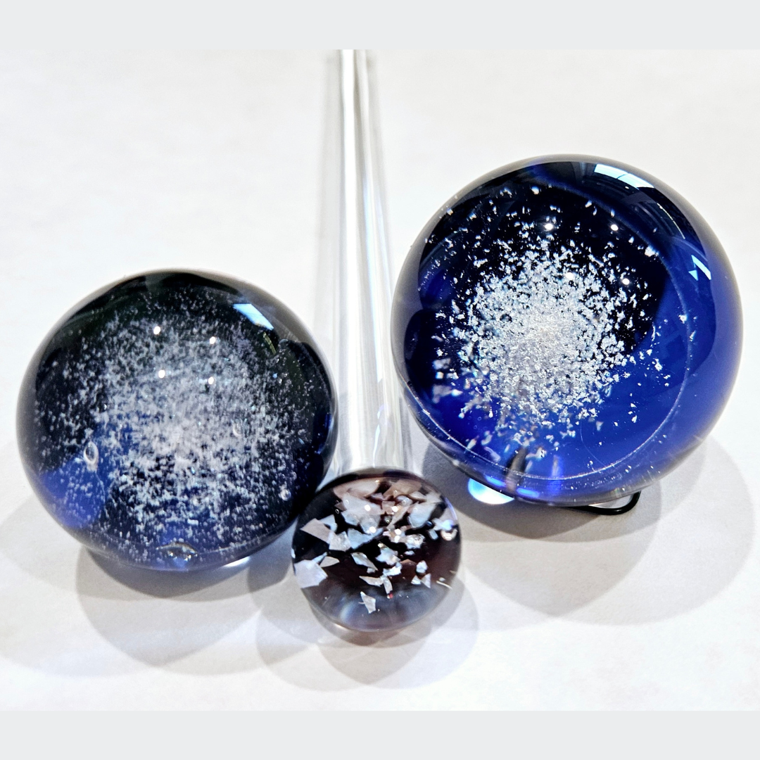 Boro Glass: Galaxy Marbles