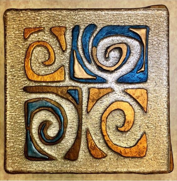 Kiln Carving with Fused Glass