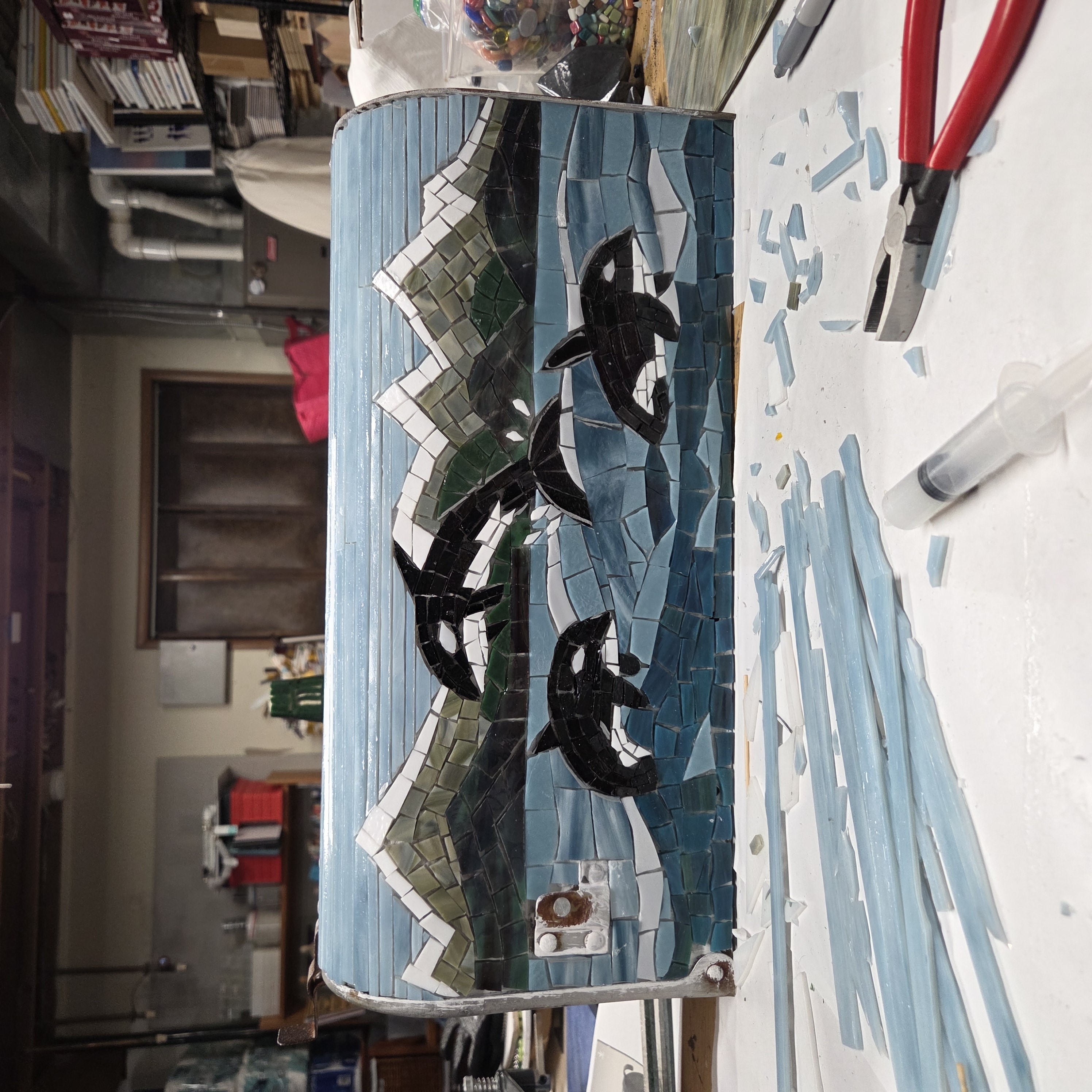 Mailbox Masterpieces: Glass Mosaic Workshop