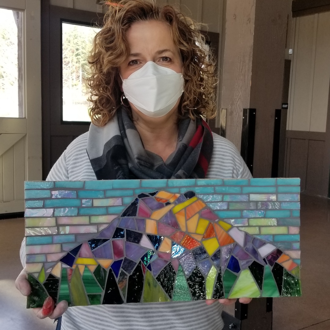 Outdoor Mosaic Artpiece