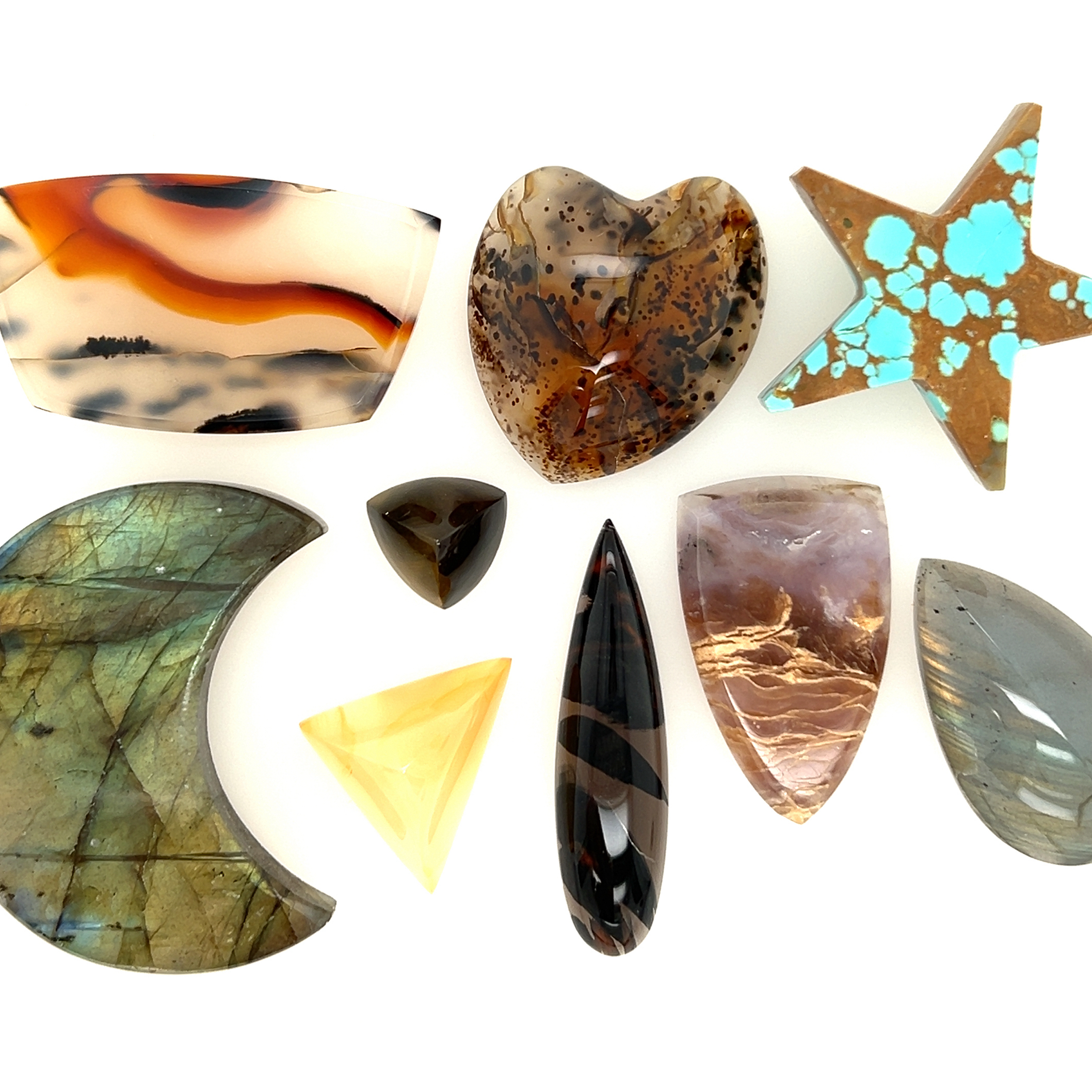Lapidary Series: Points, Curves, and Facets