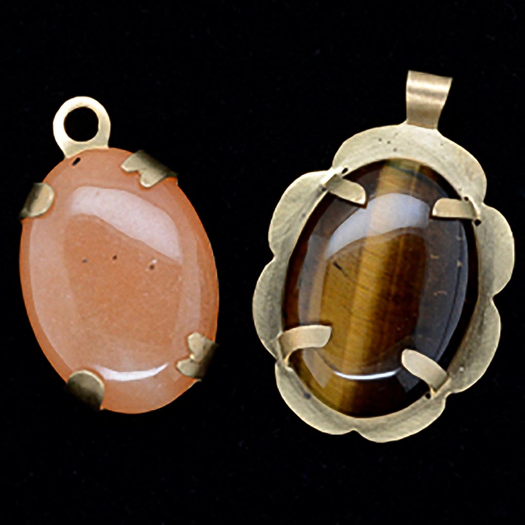 Tab Settings for Cabochon Stones