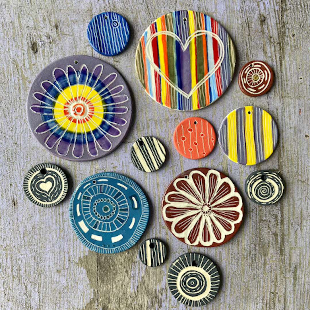 Try It! Porcelain Pendants