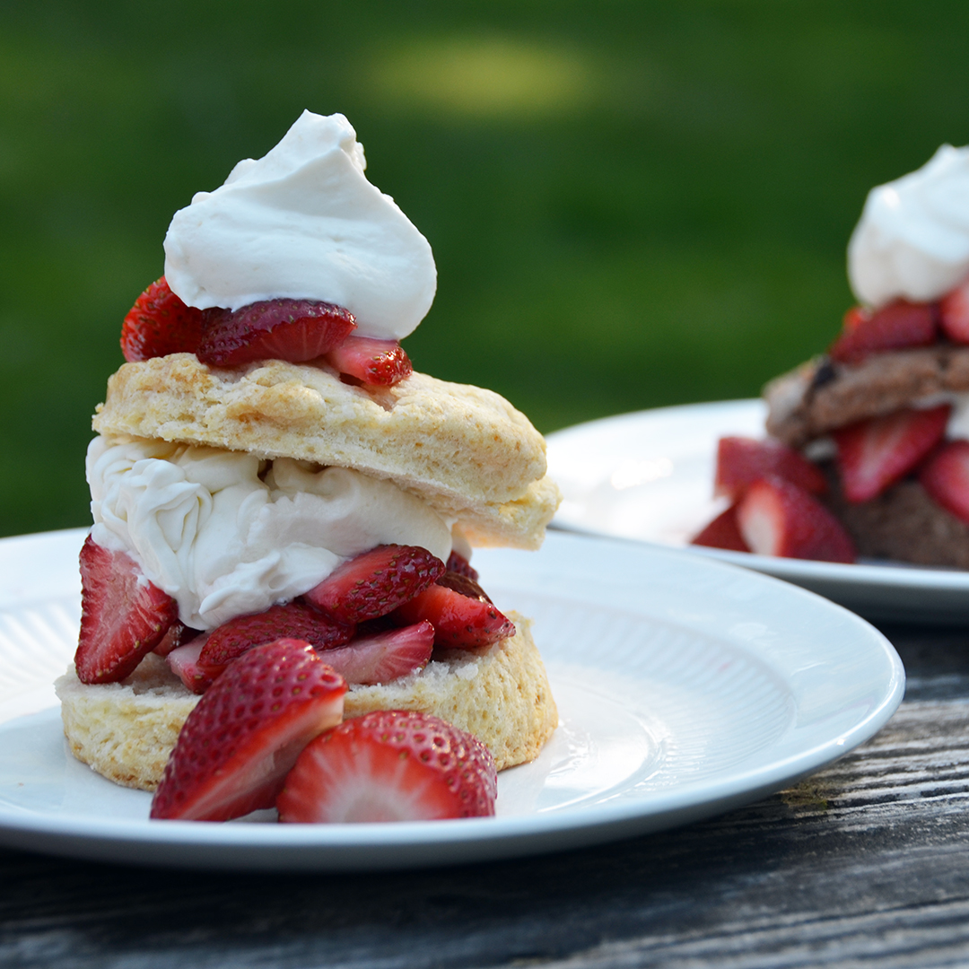 Strawberry Shortcake Two Ways