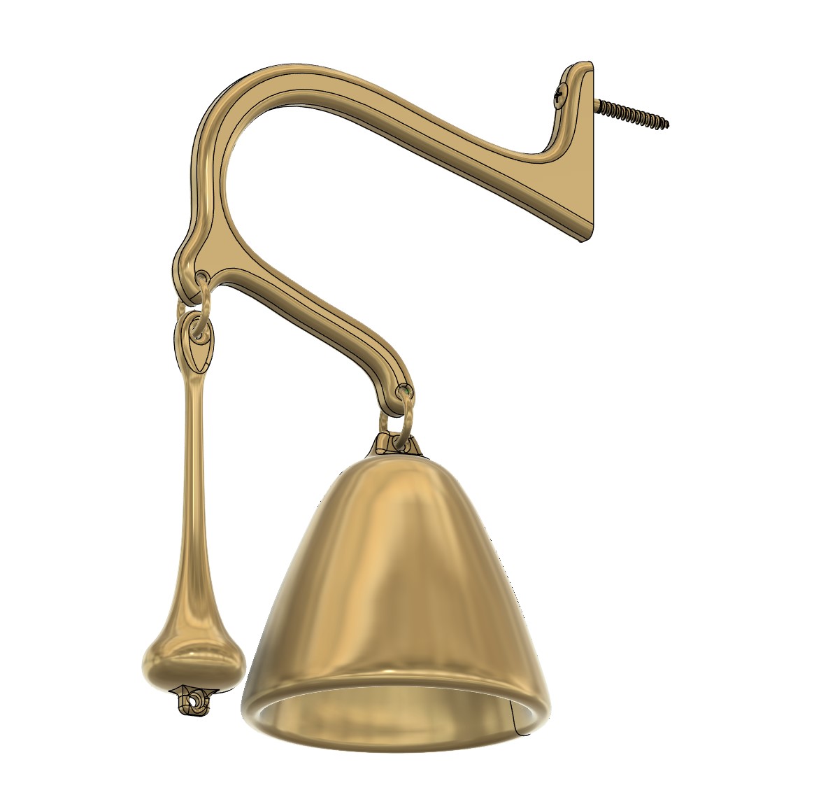Handwork in the Foundry: Cast Bronze Bell