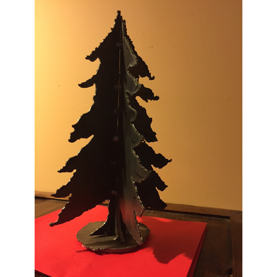 Try It! Make a Metal Evergreen Tree