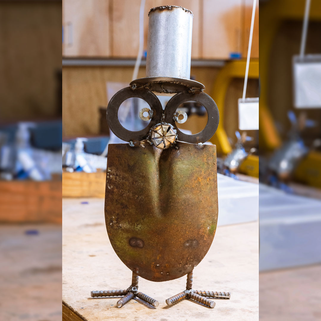Welding: Henry's Junk Pile (aka Garden Art)