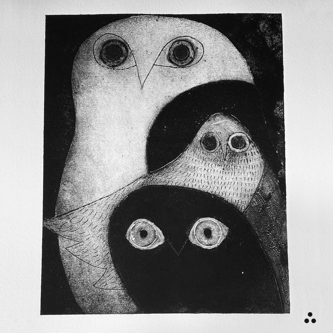 Collograph Collage Printing