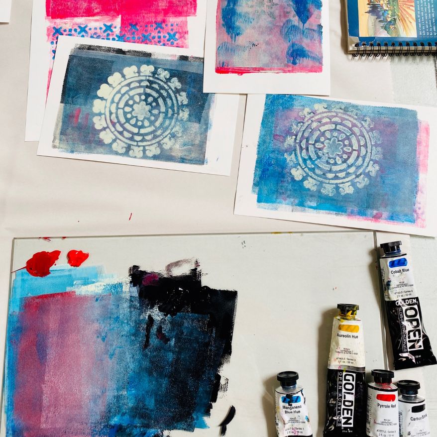 Summer Youth: Mixed Media Printmaking (Ages 10-14)