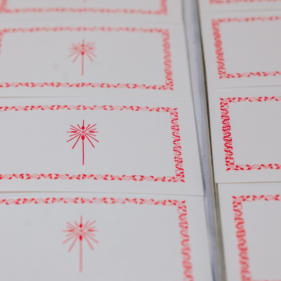 Holiday Letterpress Cards