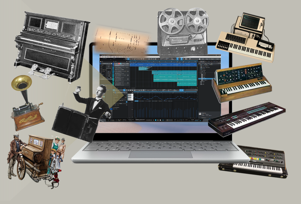Tech Talk: Electronic Music from Barrel Organ to Garage Band