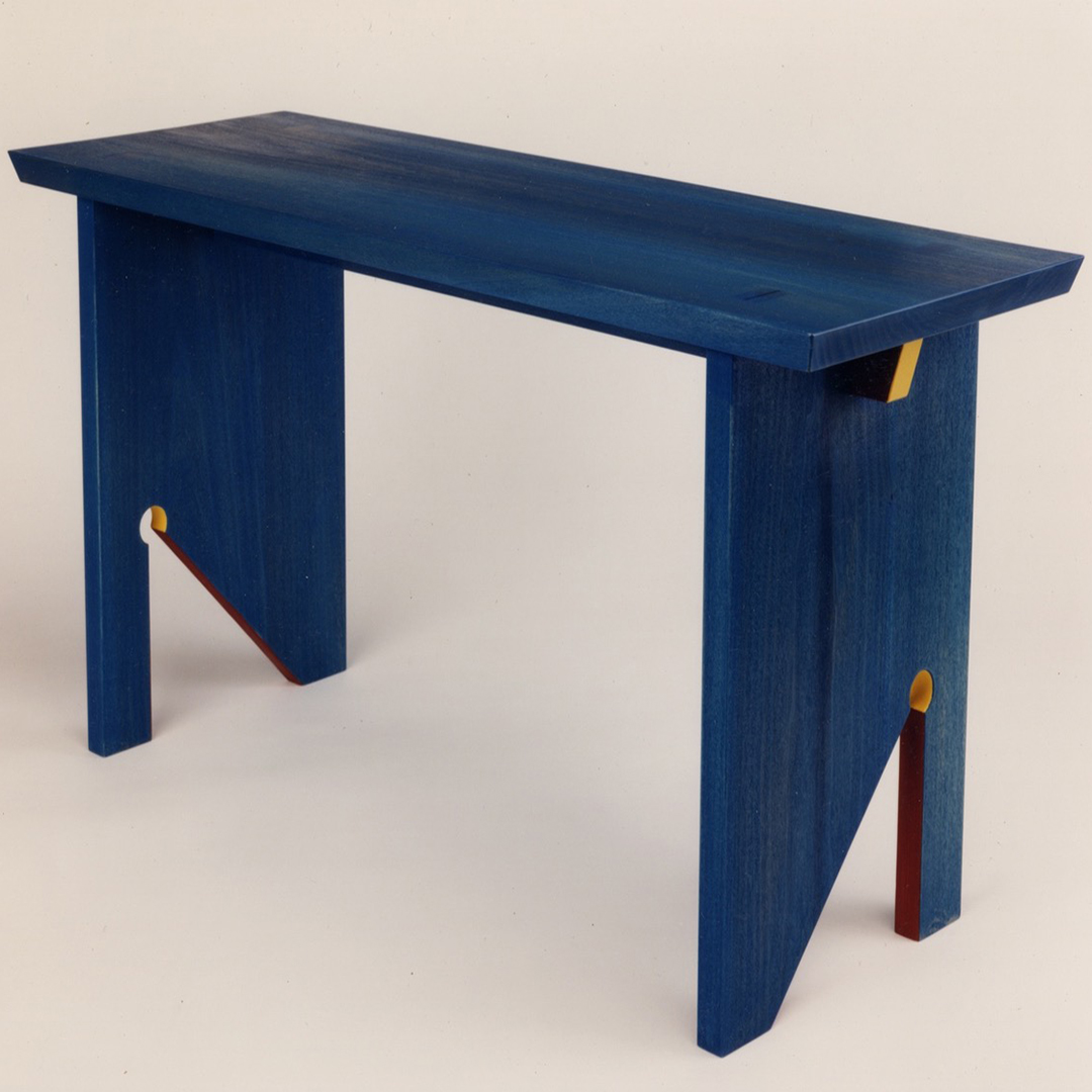 Build a Modern Four-Board Bench