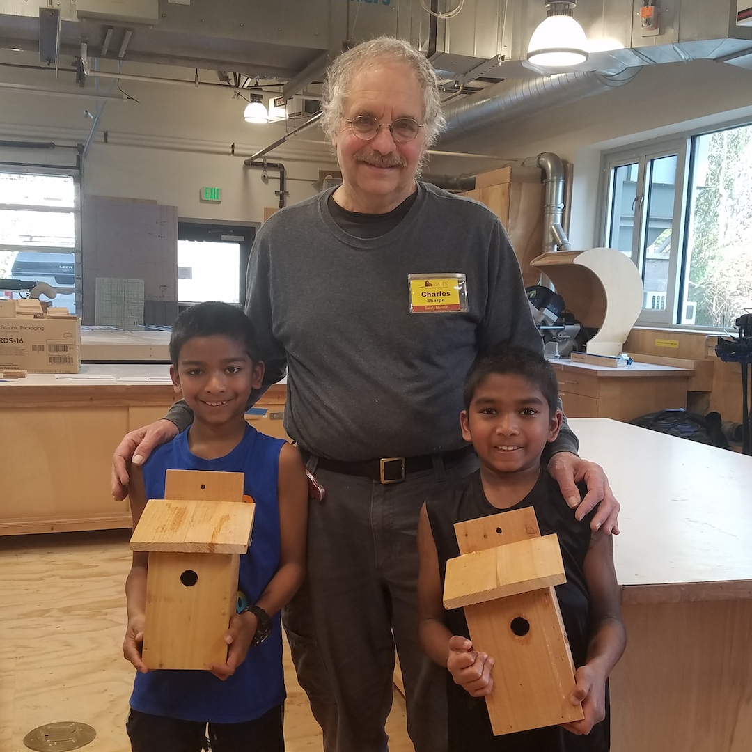 Cub Scout Birdhouse Building