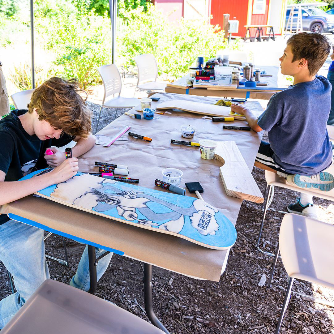 Summer Youth: Create a Skateboard (Ages 12-18)