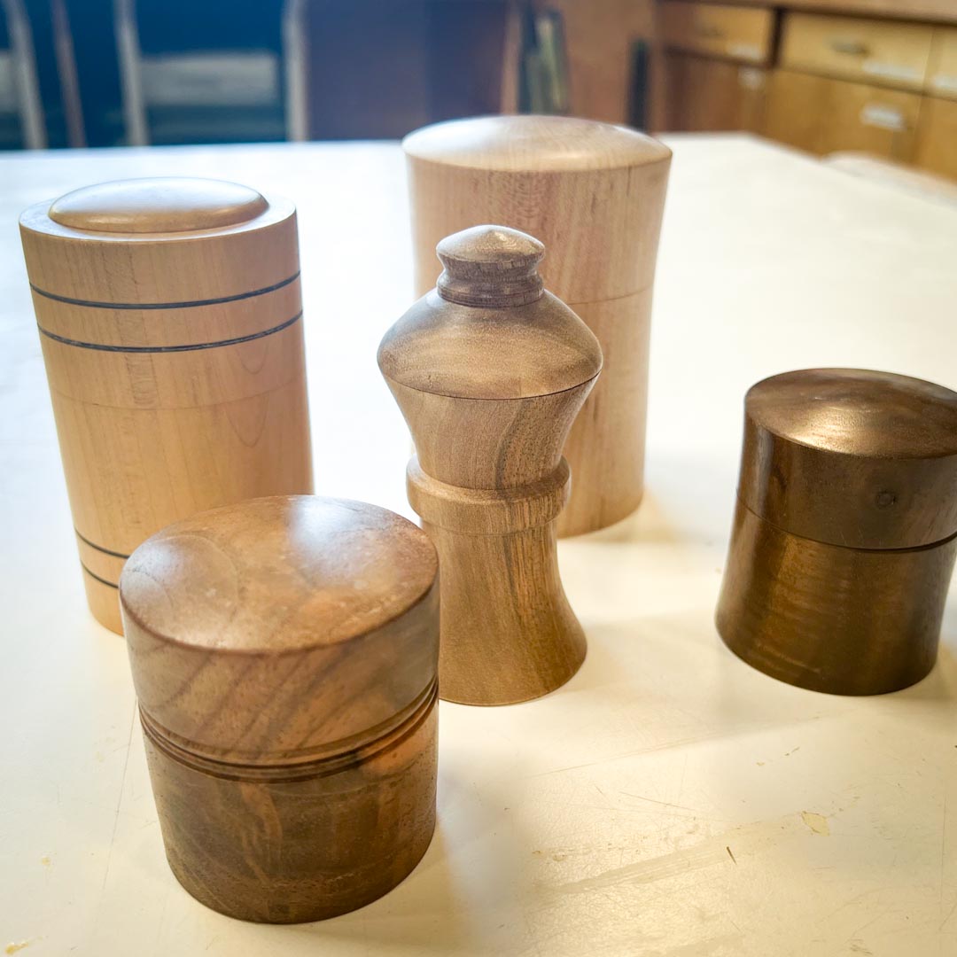 Woodturning a Lidded Box