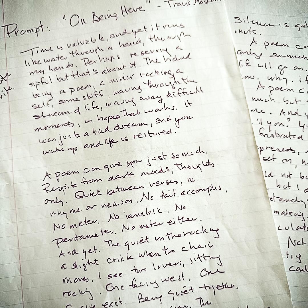 Pen to Paper: A Healing Practice Using Poetic Prompts